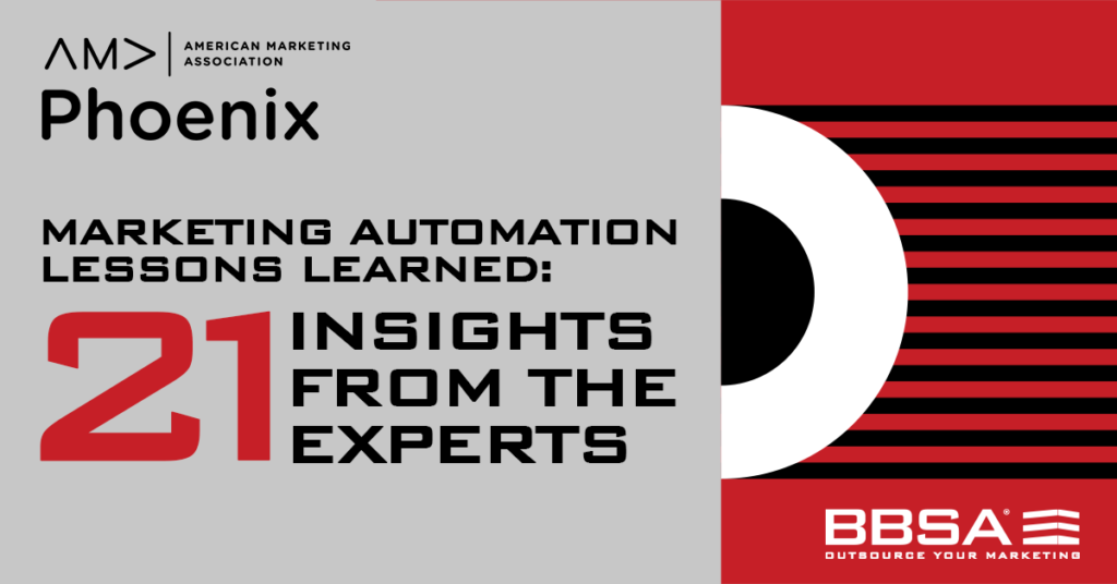 Marketing Automation Lessons Learned - 21 Insights from the Experts BBSA Anna Stella